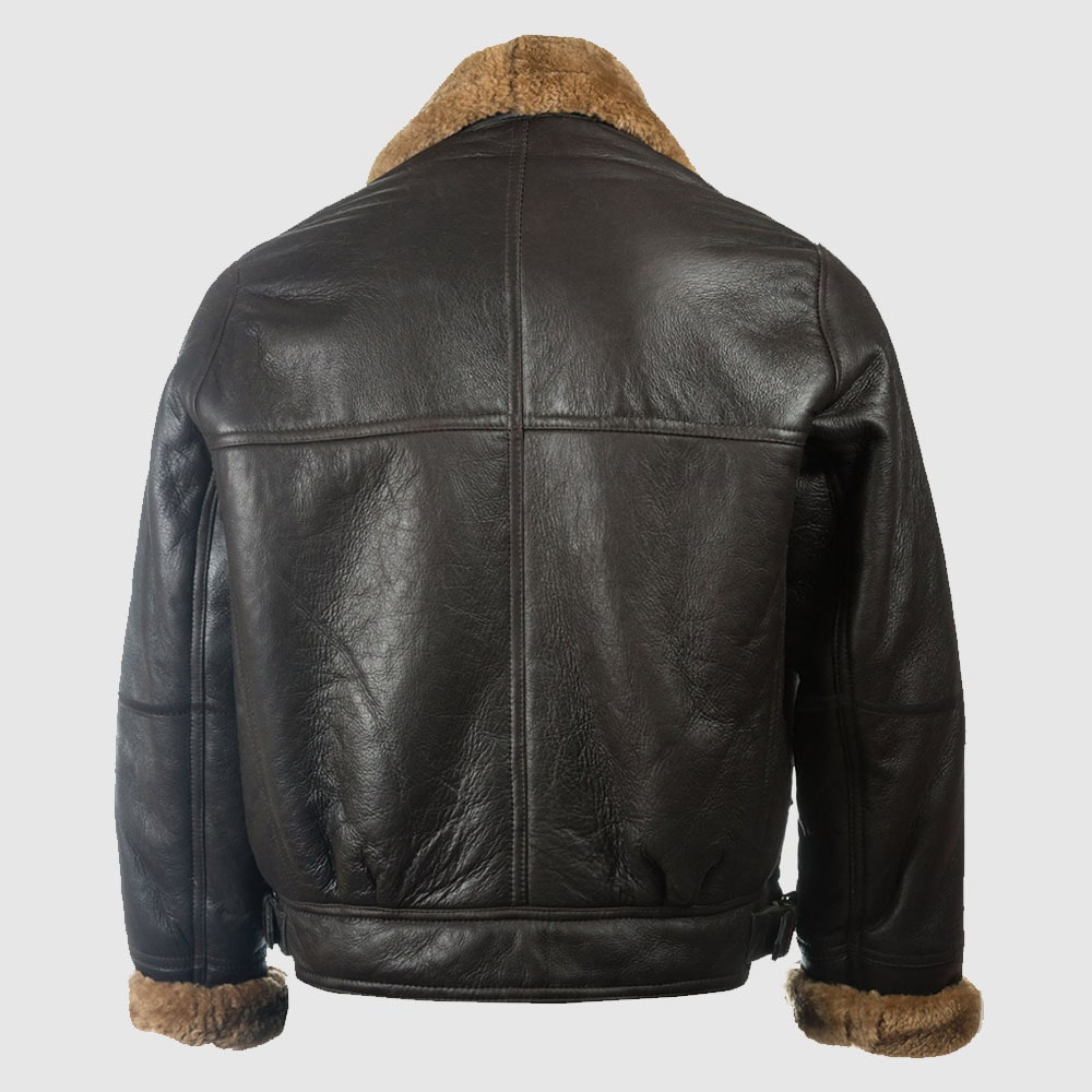 Men-Black-B3-Sheepskin-Jacket-back-min