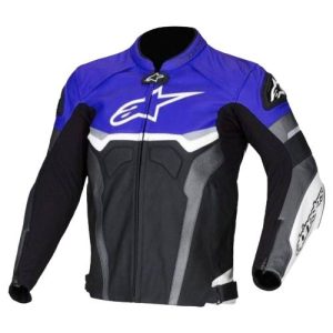 Alpinestars Blue Croes Celer Motogp Leather Jacket