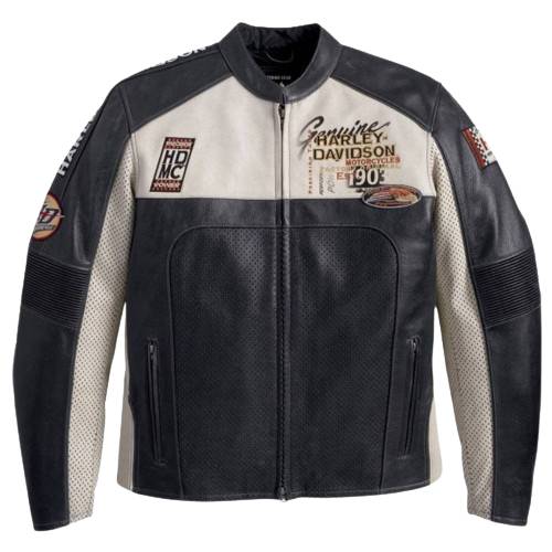 Harley Davidson Men’s Regulator Perforated Leather Jacket